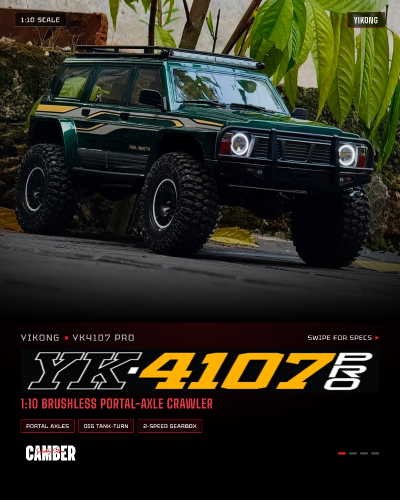 YIKONG YK4107PRO 1:10 Crawler