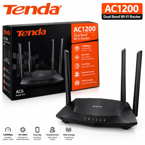 Ac1200 AC6 Router/Cat 6 Cable Best 