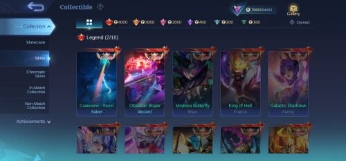 mobile legends account