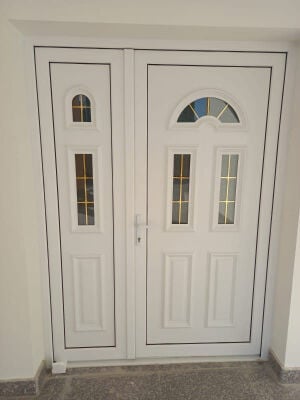 UPvc aluminium door glass