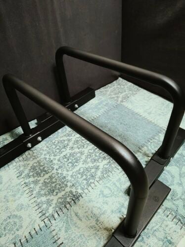 Heavy Duty Solid Steel Parallettes