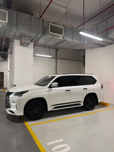 2019 Lexus, white, Black Edition, 1