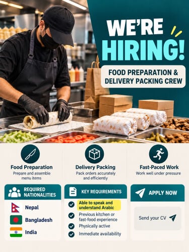 Food Preparation & Delivery Packing