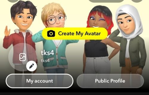 Snapchat username 4 letters
