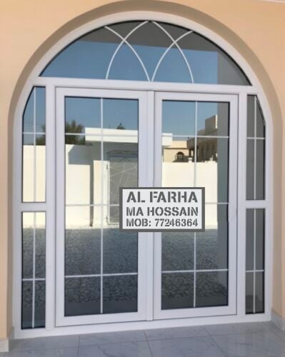 أعمال الألمنيوم والزجاج