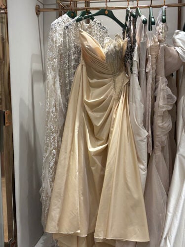 Luxury Bianca Nera Evening Dress