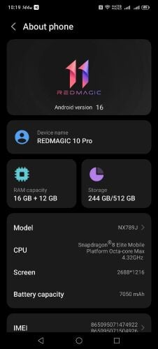 redmagic 10 512GB