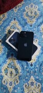 I phone 13 with box & 2 back cover