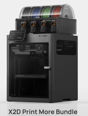 Bambu Lab X2D 3D Printer