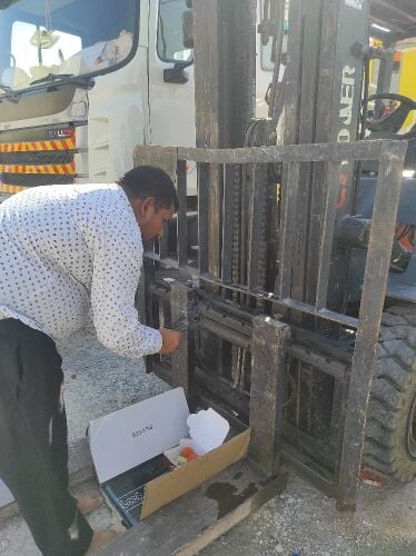 Forklift service is available