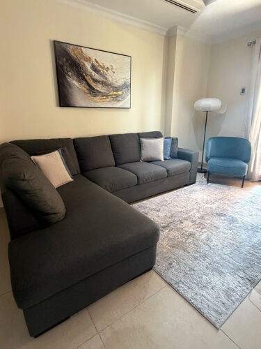 L shape Sofa with one chair