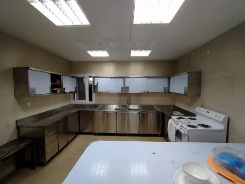 stainless steel kitchen cabinets