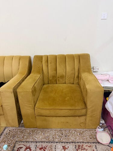 velvet sofa