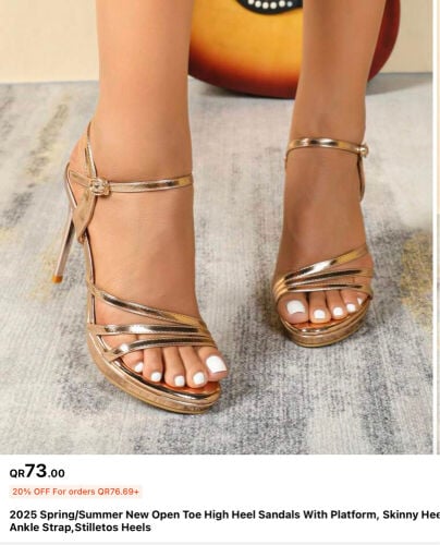 high heels sandals 