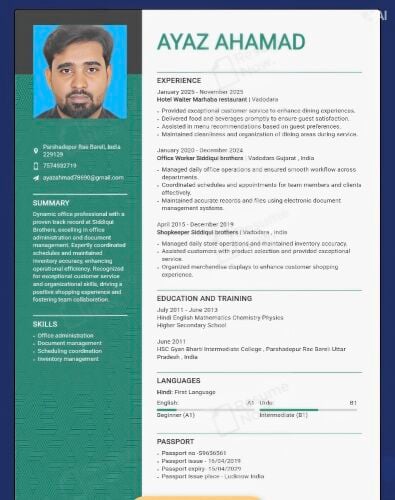 AYAZ AHAMAD