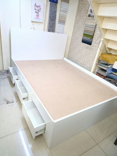 Queen size storage bed for sale