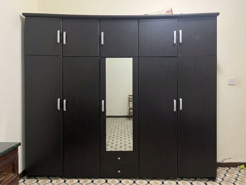 black wood drawer 