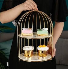 Bird Cage Serving Platter