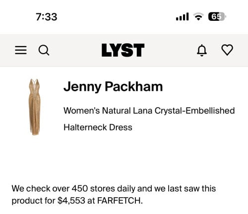 Luxury Evening Dress