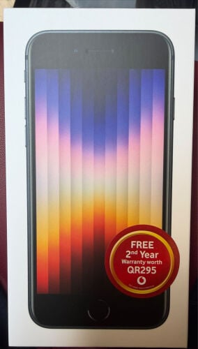 Brand new iPhone SE with a one-year