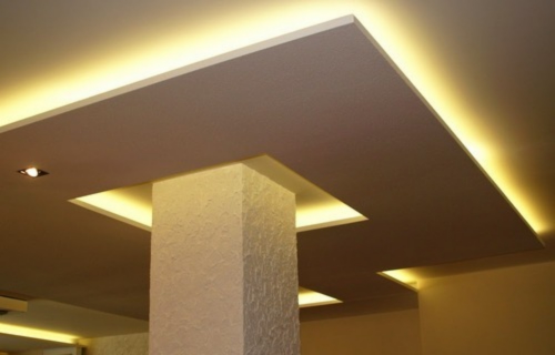Gypsum decor work