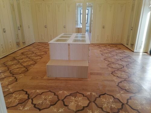 wooden flooring