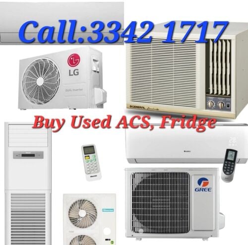 We buy used acs split, window acs