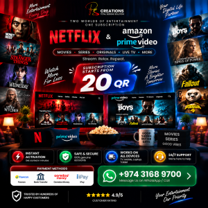 NETFLIX & AMAZON SUBSCRIPTION