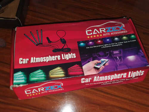 car ambience floor light 