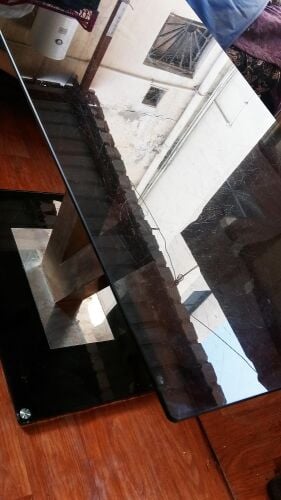 glass table