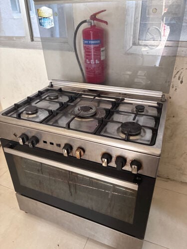 5-Burner Stainless Steel Gas Oven C