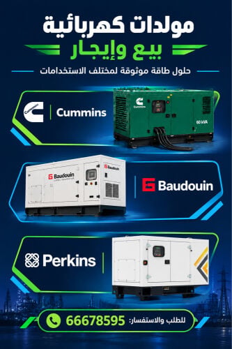 مولدات كهربائية 
