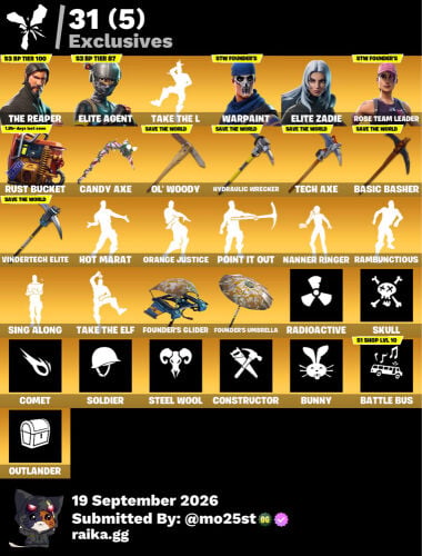 fortnite account the reaper s3