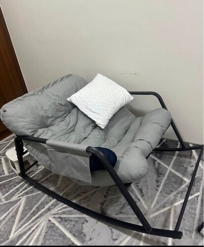 metal rocking chair 