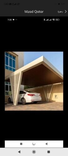 مظلات مواقف للسيارات وسواتر