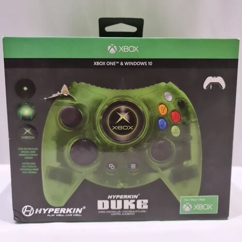 xbox hyperkin duke controller green