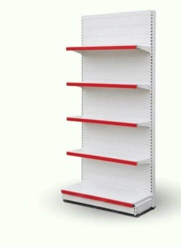 supermarket shelves