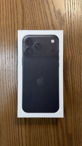 BLACK IPHONE 18 PRO MAX 256GB NEW