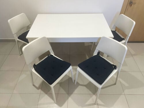 IKEA Dining Table with 4 Chairs