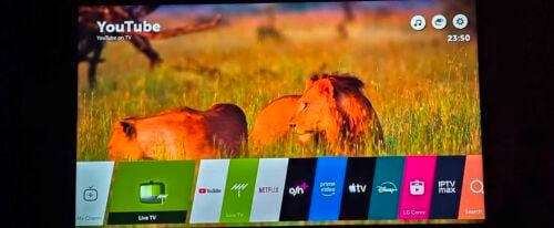 LG "55" Inches webOS Smart TV
