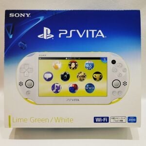 Playstation Vita Lime Green White