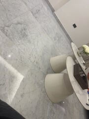 Sintered Glass Marble looking table