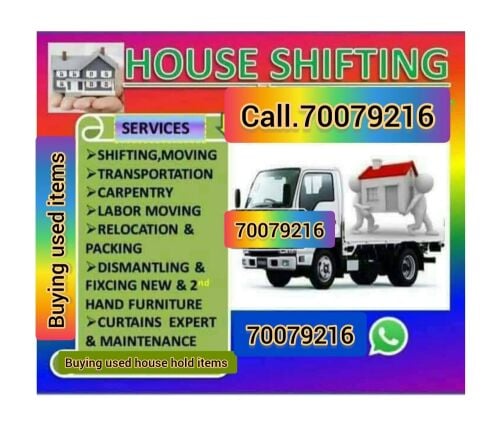 shifting & moving service