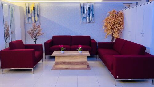 THE ONE 3+3+1=7 SETER SOFA SET.
