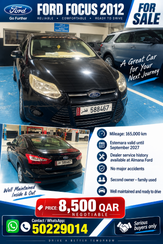 Ford Focus 2012 -well maintained