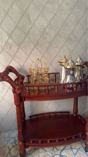 Hospitality serving table