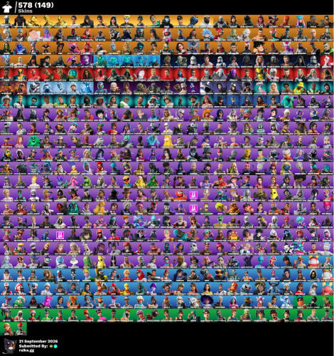 rare Fortnite account 