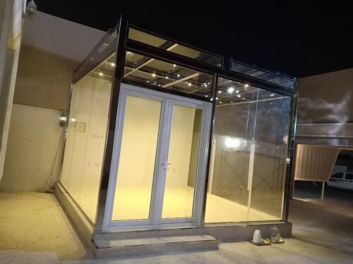 we do all kinds of glass & aluminum