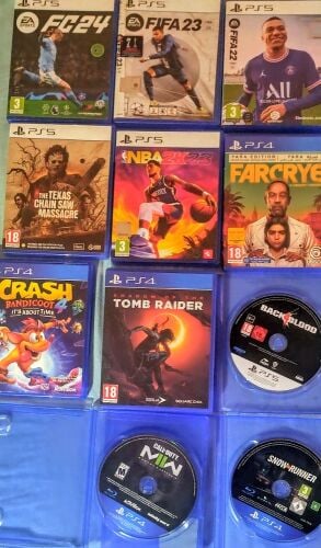 ps5 and ps4 cd games