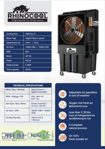 Rhinocool Industrial Air cooler